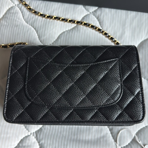 Chanel Wallet on Chain in Caviar Leather - Picture 8 of 11